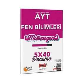 Yargı Yayınları - 2023 AYT Fen Bilimleri 5x40 Deneme