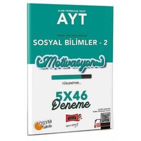 Yargı Yayınları - 2023 AYT Sosyal Bilimler 2 5x46 Deneme