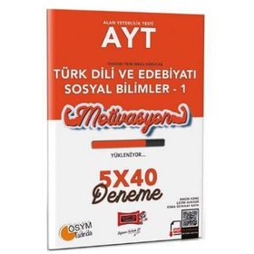 Yargı Yayınları - 2023 AYT Türk Dili ve Edebiyatı Sosyal Bilimler 1 5x40 Deneme