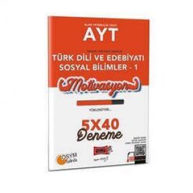 Yargı Yayınları - 2023 AYT Türk Dili ve Edebiyatı Sosyal Bilimler 1 5x40 Deneme
