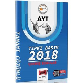 Yargı Yayınları 2023 Baskı 2018 Yılı AYT Tıpkı Basım Çıkmış Sorular