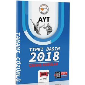 Yargı Yayınları 2023 Baskı 2018 Yılı AYT Tıpkı Basım Çıkmış Sorular