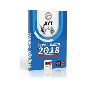 Yargı Yayınları 2023 Baskı 2018 Yılı AYT Tıpkı Basım Çıkmış Sorular