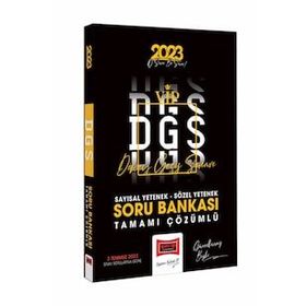 Yargı Yayınları 2023 Dgs Sayısal-Sözel Yetenek Tamamı Çözümlü Soru Bankası