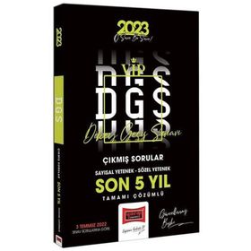 Yargı Yayınları 2023 DGS VIP Son 5 Yıl Çıkmış Sorular