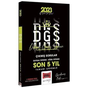 Yargı Yayınları 2023 DGS VIP Son 5 Yıl Çıkmış Sorular