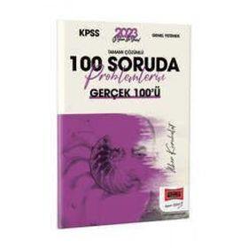 Yargı Yayınları 2023 KPSS 5Yüz Ekibi Matematik Tamamı Çözümlü 100 Soruda Problemlerin Gerçek 100';ü