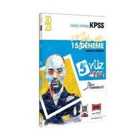 Yargı Yayınları 2023 KPSS 5Yüz Matematik Tamamı Çözümlü 15 Deneme