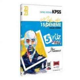 Yargı Yayınları 2023 KPSS 5Yüz Matematik Tamamı Çözümlü 15 Deneme