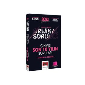 Yargı Yayınları 2023 KPSS Eğitim Bilimleri Fasikül Fasikül Orjinal Son 10 Yılın Çıkmış Soruları ve Çözümleri
