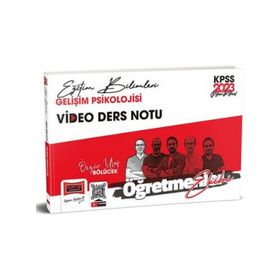 Yargı Yayınları 2023 KPSS Eğitim Bilimleri Öğretmenler Ekibi Gelişim Psikolojisi Video Ders Notları