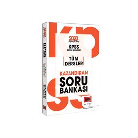Yargı Yayınları 2023 KPSS Eğitim Bilimleri Tüm Dersler Kazandıran Soru Bankası