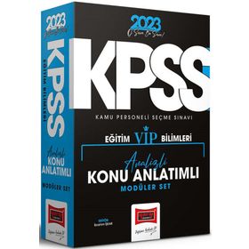 Yargı Yayınları 2023 KPSS Eğitim Bilimleri Tüm Dersler Konu Anlatımlı Modüler Set