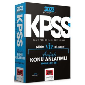 Yargı Yayınları 2023 KPSS Eğitim Bilimleri Tüm Dersler Konu Anlatımlı Modüler Set