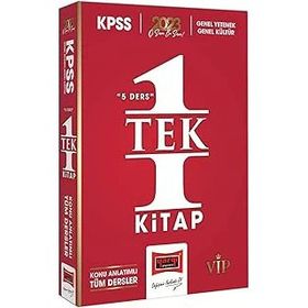 Yargı Yayınları 2023 KPSS Genel Kültür - Genel Yetenek 5 Ders Tek Kitap Tüm Dersler Konu Anlatımı