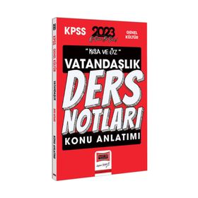 Yargı Yayınları 2023 KPSS Kısa ve Öz Vatandaşlık Konu Anlatımı Ders Notları