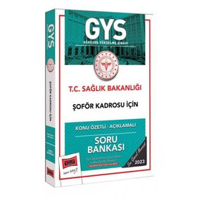 Yargı Yayınları - 2023 Sağlık Bakanlığı Şöför Kadrosu İçin Konu Özetli Açıklamalı Soru Bankası