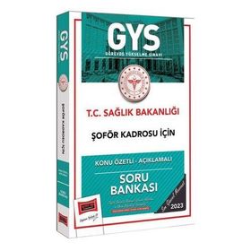 Yargı Yayınları - 2023 Sağlık Bakanlığı Şöför Kadrosu İçin Konu Özetli Açıklamalı Soru Bankası