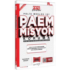 Yargı Yayınları 2023 - Yıldız Serisi Paem Misyon Koruma Rütbe Terfi ve Tüm Branş Polis Meslek Mevzuatı Konu Anlatımı Modül 5