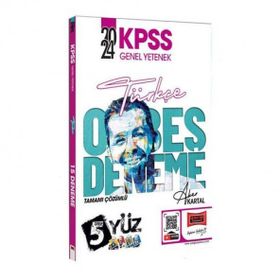 Yargı Yayınları - 2024 KPSS 5 Yüz Türkçe Tamamı Çözümlü 15 Deneme