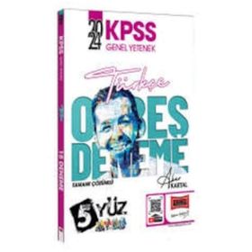 Yargı Yayınları - 2024 KPSS 5 Yüz Türkçe Tamamı Çözümlü 15 Deneme