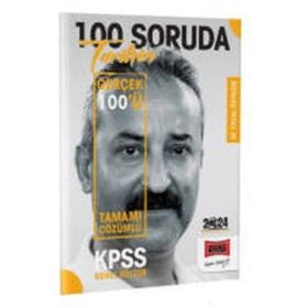 Yargı Yayınları - 2024 KPSS 5Yüz 100 Soruda Tamamı Çözümlü Tarihin Gerçek 100'ü