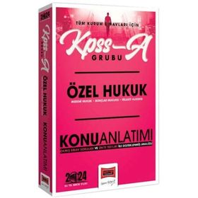 Yargı Yayınları - 2024 KPSS A Grubu ve Tüm Kurum Sınavları İçin Özel Hukuk Konu Anlatımı