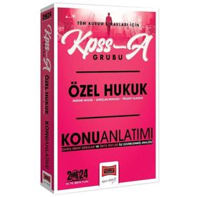 Yargı Yayınları - 2024 KPSS A Grubu ve Tüm Kurum Sınavları İçin Özel Hukuk Konu Anlatımı