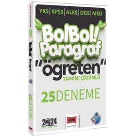 Yargı Yayınları 2024 KPSS ALES DGS YKS MSÜ Bol Bol Öğreten Paragraf Tamamı Çözümlü 25 Deneme