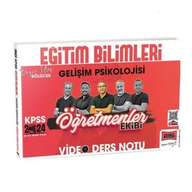 Yargı Yayınları - 2024 KPSS Eğitim Bilimleri Gelişim Psikolojisi Öğretmenler Ekibi Video Ders Notları