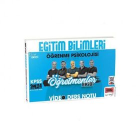 Yargı Yayınları - 2024 KPSS Eğitim Bilimleri Öğrenme Psikolojisi Öğretmenler Ekibi Video Ders Notları