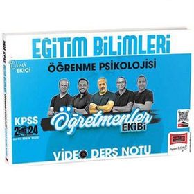 Yargı Yayınları - 2024 KPSS Eğitim Bilimleri Öğrenme Psikolojisi Öğretmenler Ekibi Video Ders Notları
