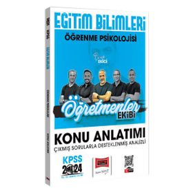 Yargı Yayınları - 2024 KPSS Eğitim Bilimleri Öğretmenler Ekibi Öğrenme Psikolojisi Konu Anlatımı