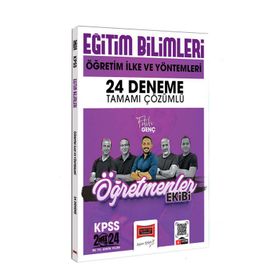 Yargı Yayınları 2024 KPSS Eğitim Bilimleri Öğretmenler Ekibi Öğretim İlke ve Yöntemleri Tamamı Çözümlü 24 Deneme