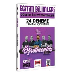 Yargı Yayınları 2024 KPSS Eğitim Bilimleri Öğretmenler Ekibi Öğretim İlke ve Yöntemleri Tamamı Çözümlü 24 Deneme