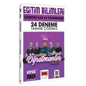 Yargı Yayınları 2024 KPSS Eğitim Bilimleri Öğretmenler Ekibi Öğretim İlke ve Yöntemleri Tamamı Çözümlü 24 Deneme
