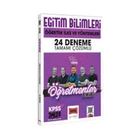 Yargı Yayınları 2024 KPSS Eğitim Bilimleri Öğretmenler Ekibi Öğretim İlke ve Yöntemleri Tamamı Çözümlü 24 Deneme