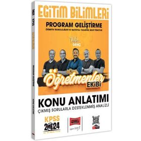 Yargı Yayınları - 2024 KPSS Eğitim Bilimleri Öğretmenler Ekibi Program Geliştirme Konu Anlatımı