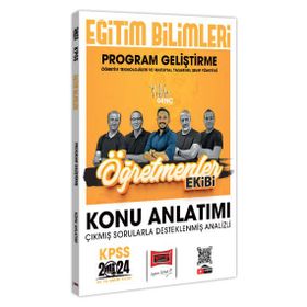 Yargı Yayınları - 2024 KPSS Eğitim Bilimleri Öğretmenler Ekibi Program Geliştirme Konu Anlatımı