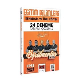 Yargı Yayınları - 2024 KPSS Eğitim Bilimleri Öğretmenler Ekibi Rehberlik ve Özel Eğitim Psikolojisi Tamamı Çözümlü 24 Deneme