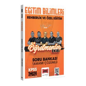 Yargı Yayınları 2024 KPSS Eğitim Bilimleri Öğretmenler Ekibi Rehberlik ve Özel Eğitim Tamamı Çözümlü Soru Bankası
