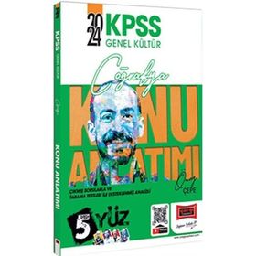 Yargı Yayınları - 2024 KPSS Genel Kültür 5 Yüz Coğrafya Konu Anlatımlı