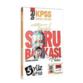 Yargı Yayınları 2024 KPSS Genel Kültür 5Yüz Tarih Soru Bankası
