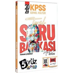 Yargı Yayınları 2024 KPSS Genel Kültür 5Yüz Tarih Soru Bankası