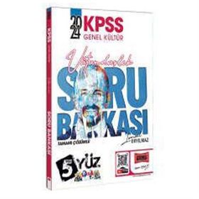 Yargı Yayınları 2024 KPSS Genel Kültür 5Yüz Vatandaşlık Tamamı Çözümlü Soru Bankası