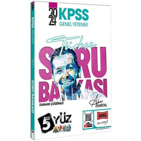 Yargı Yayınları - 2024 KPSS Genel Yetenek 5 Yüz Türkçe Tamamı Çözümlü Soru Bankası