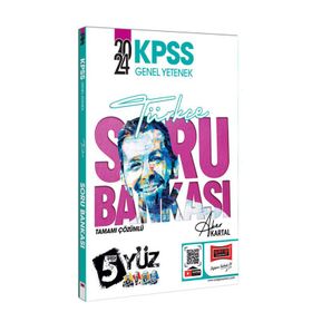 Yargı Yayınları - 2024 KPSS Genel Yetenek 5 Yüz Türkçe Tamamı Çözümlü Soru Bankası