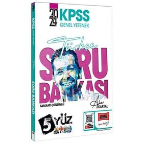 Yargı Yayınları - 2024 KPSS Genel Yetenek 5 Yüz Türkçe Tamamı Çözümlü Soru Bankası