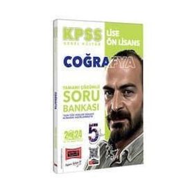 Yargı Yayınları 2024 KPSS Lise Ön Lisans 5Yüz Coğrafya Tamamı Çözümlü Soru Bankası