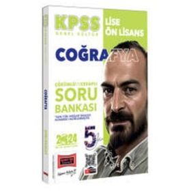 Yargı Yayınları 2024 KPSS Lise Ön Lisans 5Yüz Coğrafya Tamamı Çözümlü Soru Bankası